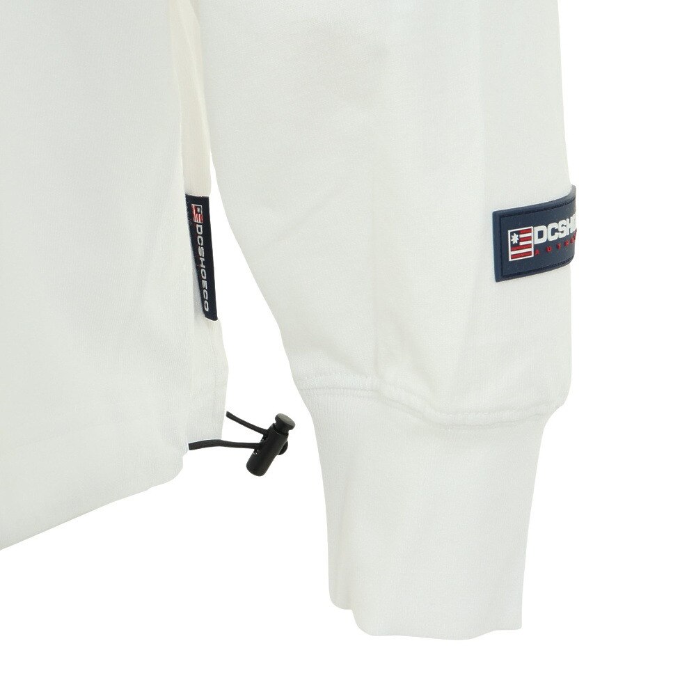 ディーシー・シュー（DC SHOE）（メンズ）23 SQUARE STAR 長袖Tシャツ 23SPDLT231039WHT
