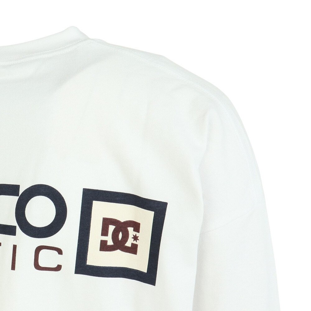 ディーシー・シュー（DC SHOE）（メンズ）23 SQUARE STAR 長袖Tシャツ 23SPDLT231039WHT