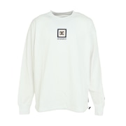 ディーシー・シュー(DC SHOE)(メンズ)23 SQUARE STAR 長袖Tシャツ 23SPDLT231039WHT