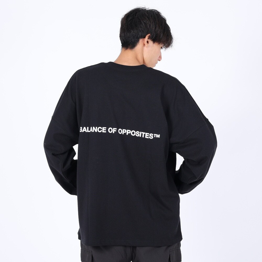 RVCA（メンズ）BALANCE 長袖Tシャツ BD042064 BLK