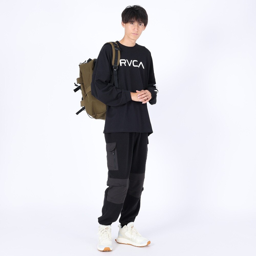 RVCA（メンズ）BALANCE 長袖Tシャツ BD042064 BLK