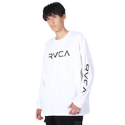 ルーカ（RVCA）（メンズ）BALANCE 長袖Tシャツ BD042064 WHT