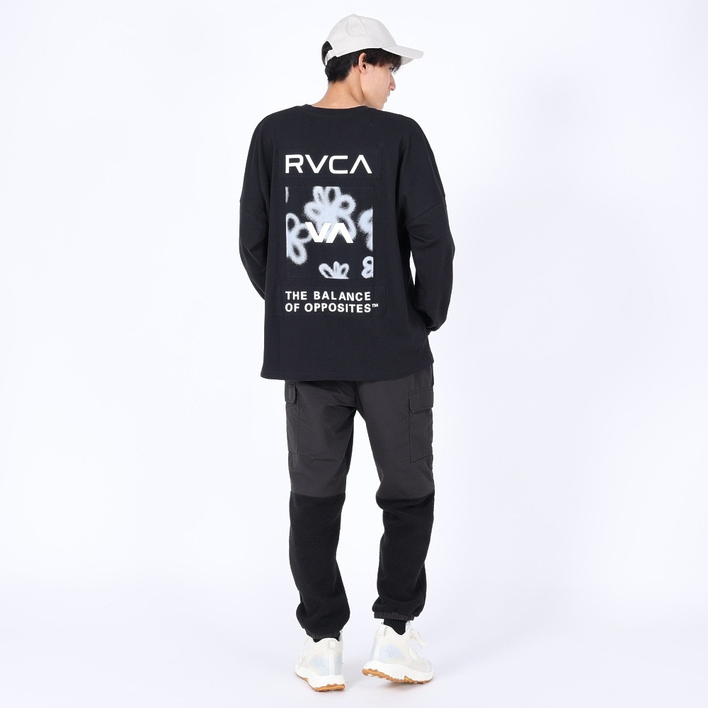 ルーカ（RVCA）（メンズ）HI SPEED FLORAL 長袖Tシャツ BD042065 BLK