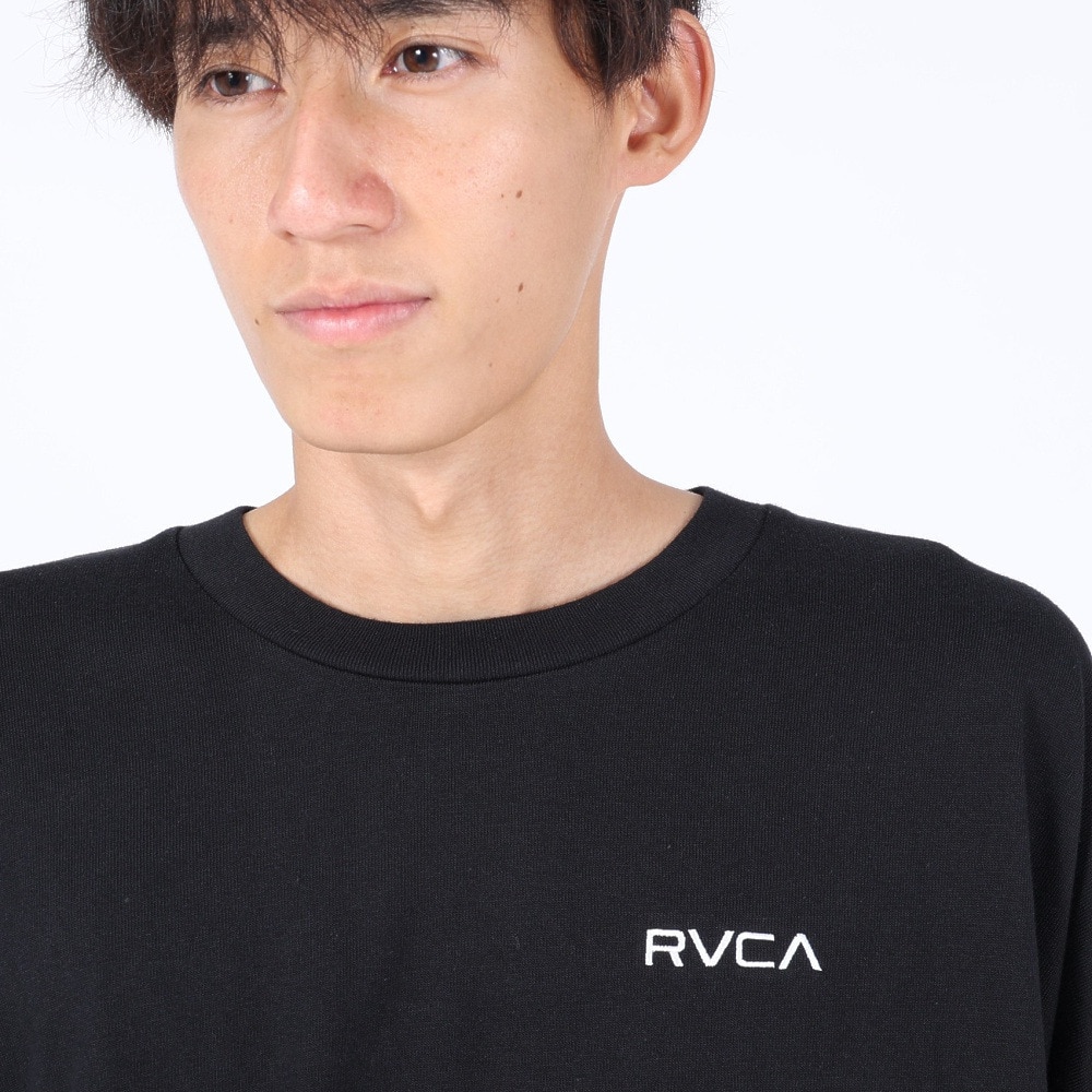 ルーカ（RVCA）（メンズ）HI SPEED FLORAL 長袖Tシャツ BD042065 BLK