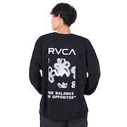 ルーカ（RVCA）（メンズ）HI SPEED FLORAL 長袖Tシャツ BD042065 BLK