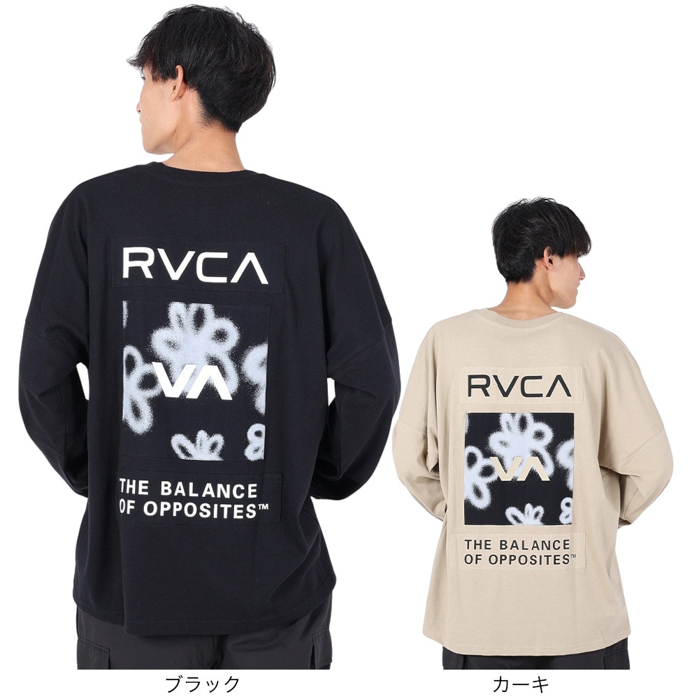 ルーカ（RVCA）（メンズ）HI SPEED FLORAL 長袖Tシャツ BD042065 KHA