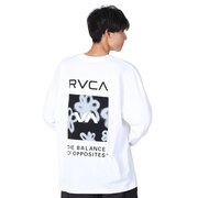 RVCA(メンズ)HI SPEED FLORAL 長袖Tシャツ BD042065 WHT