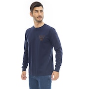 ビラボン(BILLABONG)(メンズ)ONE TIME ロングTシャツ BD012050 NVY