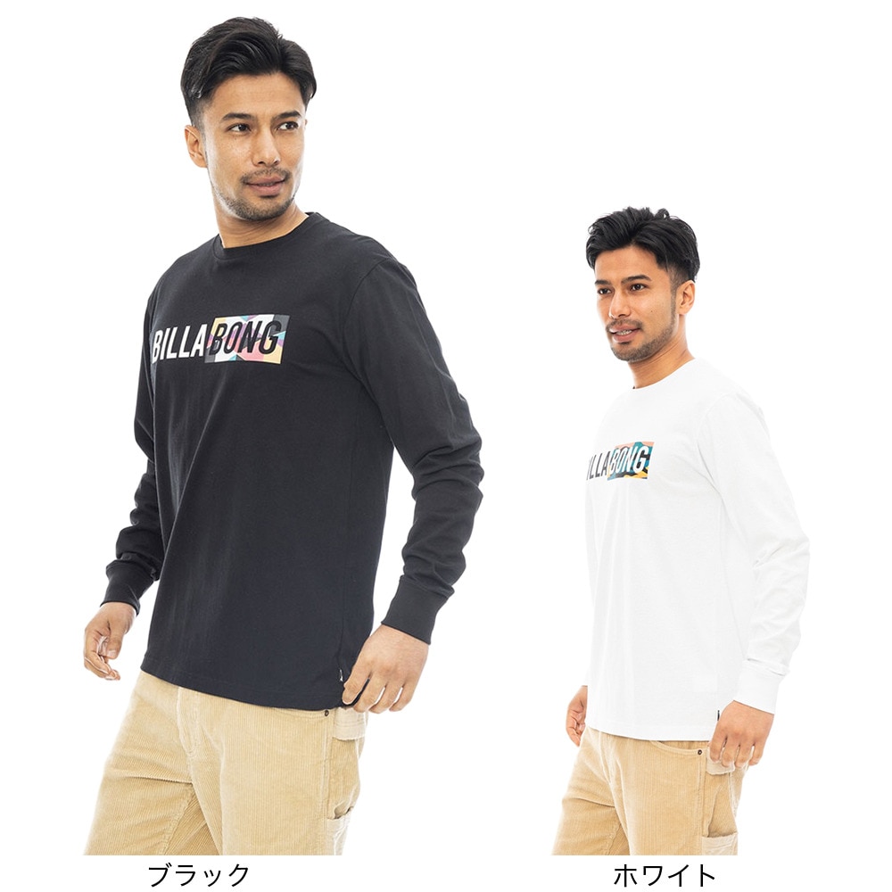 ビラボン（BILLABONG）（メンズ）ADVISORY FRTロングTシャツ BD012051 WHT