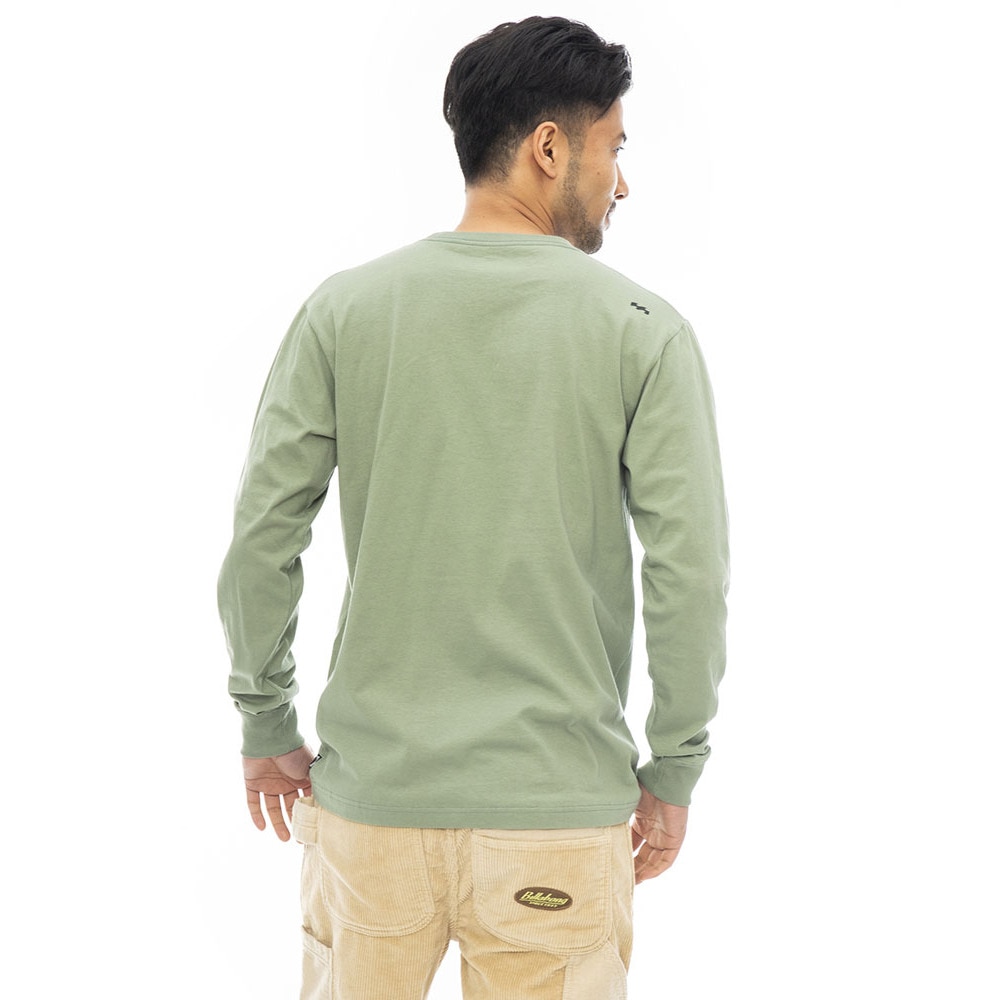 ビラボン（BILLABONG）（メンズ）ADVISORY FRTロングTシャツ BD012051 SAG