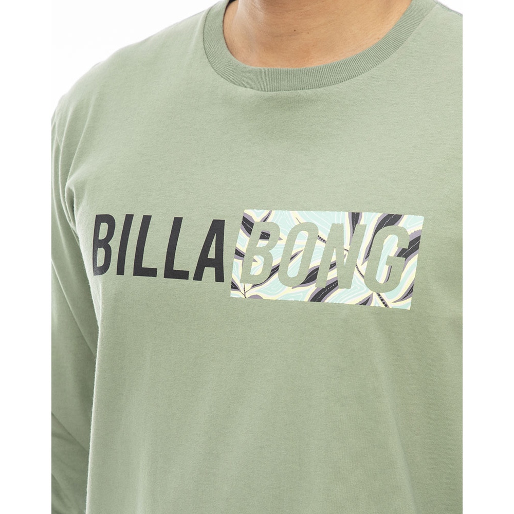 ビラボン（BILLABONG）（メンズ）ADVISORY FRTロングTシャツ BD012051 SAG