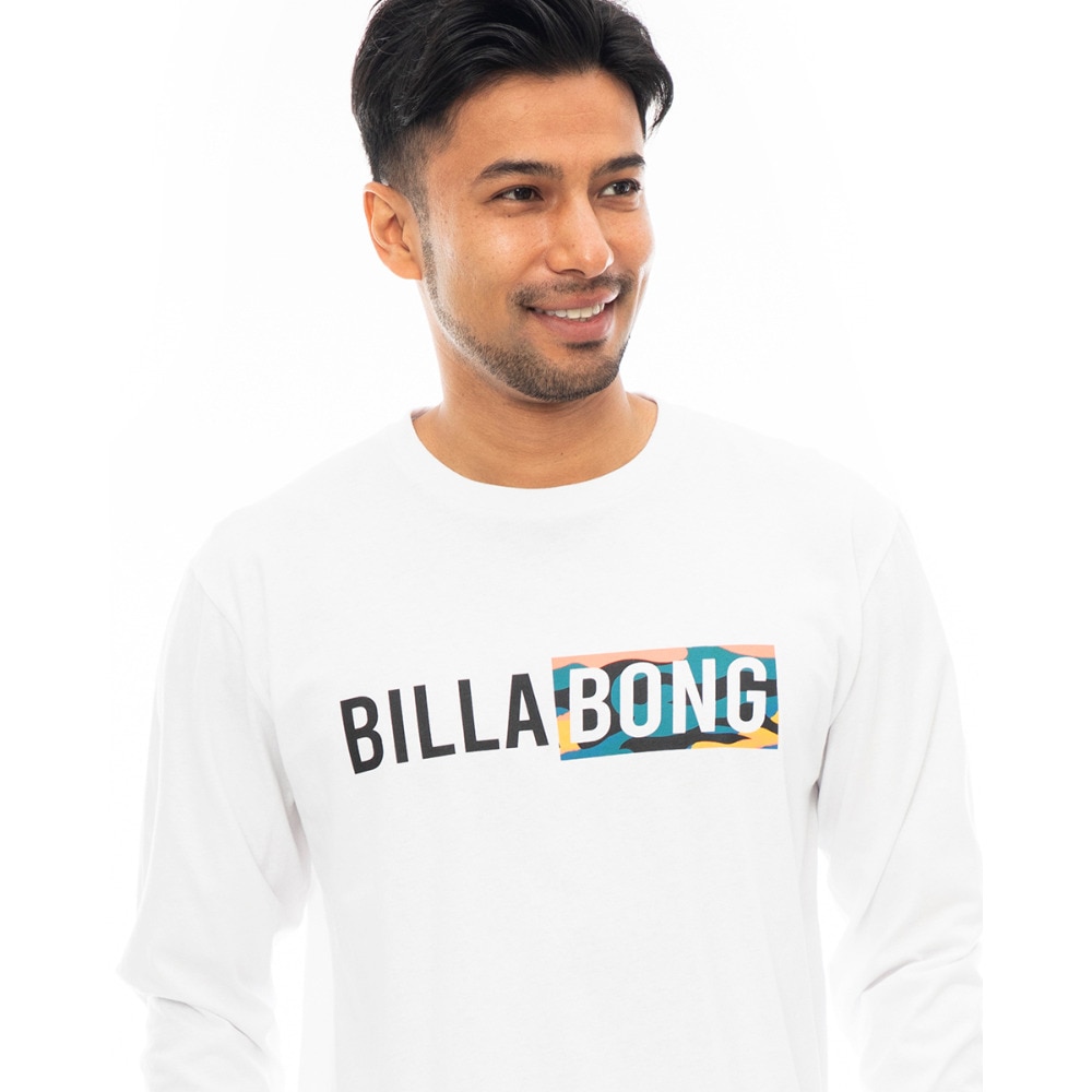 ビラボン（BILLABONG）（メンズ）ADVISORY FRTロングTシャツ BD012051 WHT