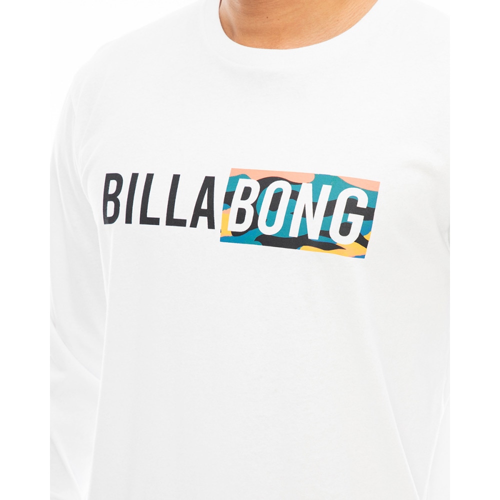 ビラボン（BILLABONG）（メンズ）ADVISORY FRTロングTシャツ BD012051 WHT