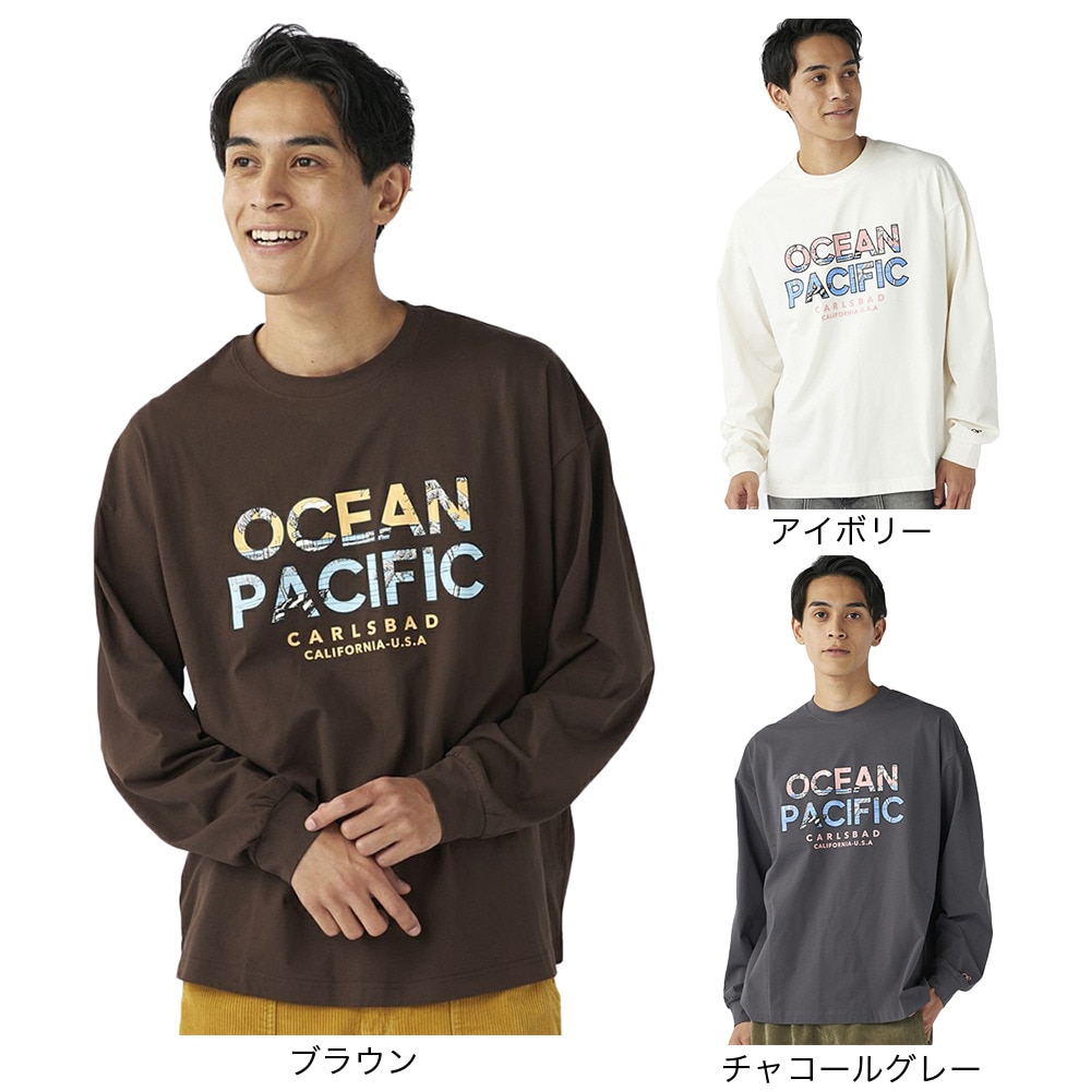 オーシャンパシフィック（Ocean Pacific）（メンズ）FWペアテックス 長袖Tシャツ 533073BRN