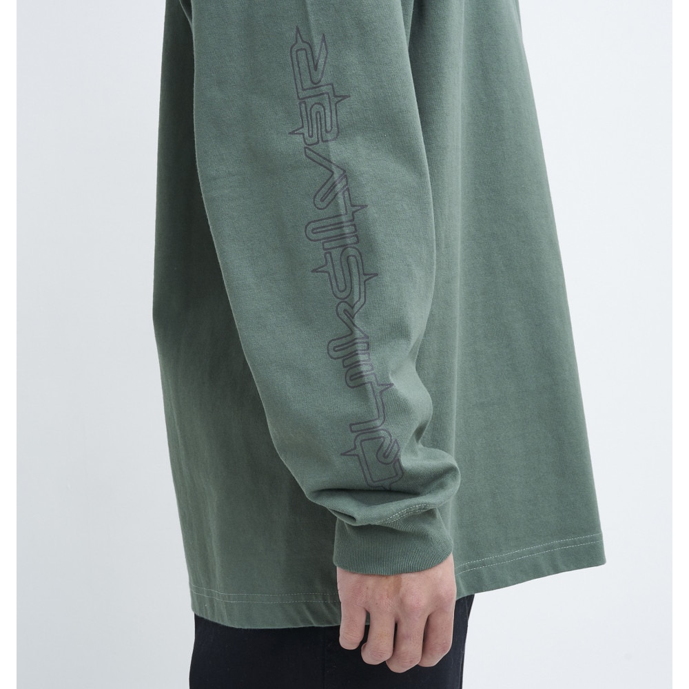 クイックシルバー（Quiksilver）（メンズ）長袖Tシャツ MIKEY OFF GRID 23FWQLT234033OLV