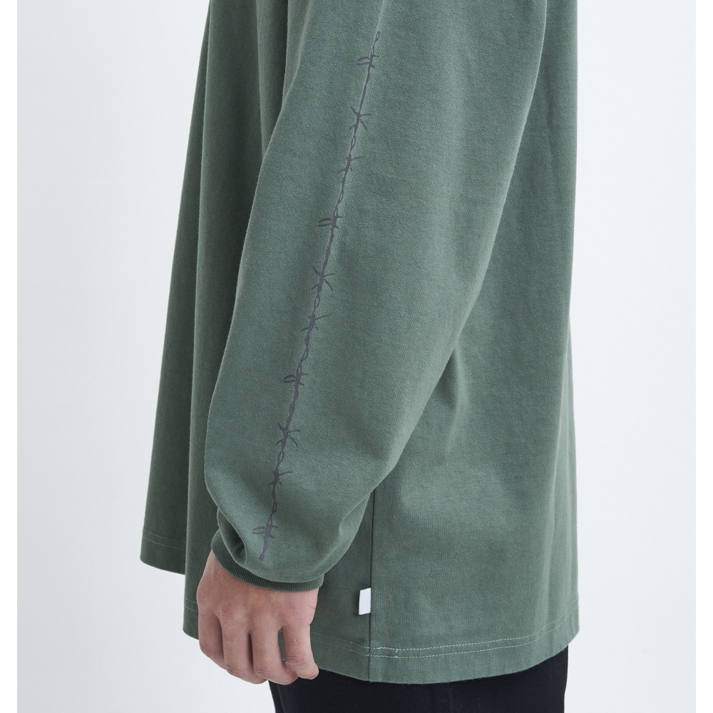クイックシルバー（Quiksilver）（メンズ）長袖Tシャツ MIKEY OFF GRID 23FWQLT234033OLV