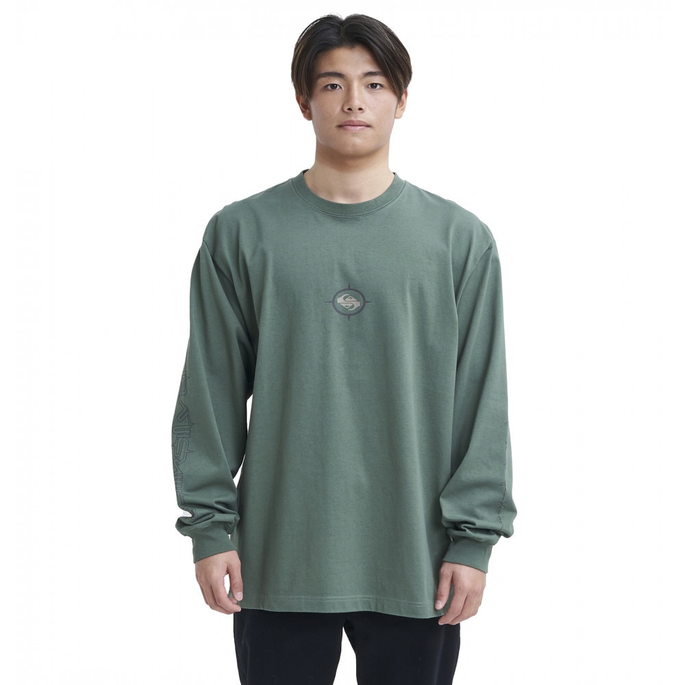 クイックシルバー（Quiksilver）（メンズ）長袖Tシャツ MIKEY OFF GRID 23FWQLT234033OLV