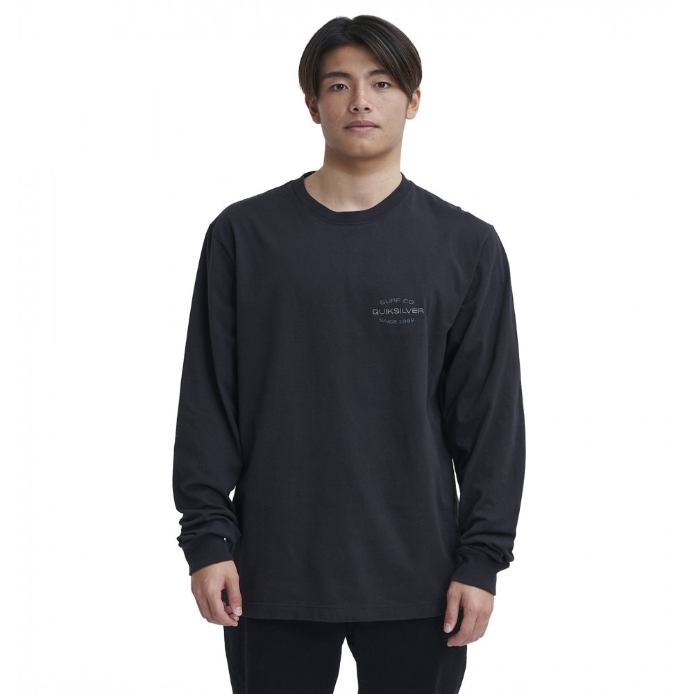 クイックシルバー（Quiksilver）（メンズ）長袖Tシャツ SURF LOCK UP 23FWQLT234038BLK