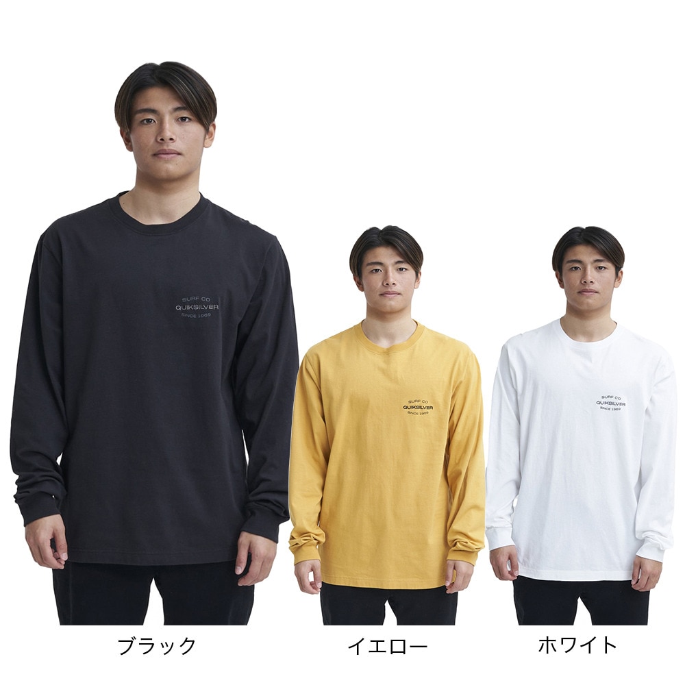 クイックシルバー（Quiksilver）（メンズ）長袖Tシャツ SURF LOCK UP 23FWQLT234038YEL