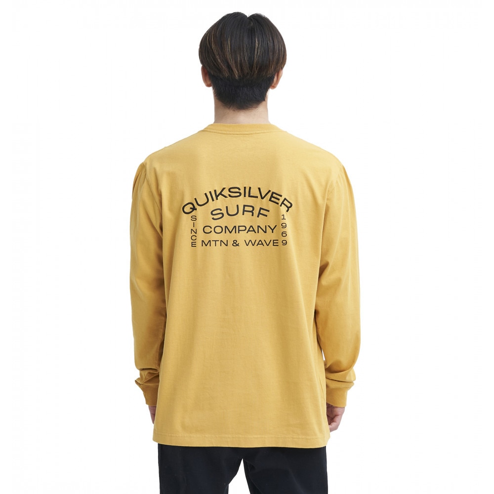 クイックシルバー（Quiksilver）（メンズ）長袖Tシャツ SURF LOCK UP 23FWQLT234038YEL