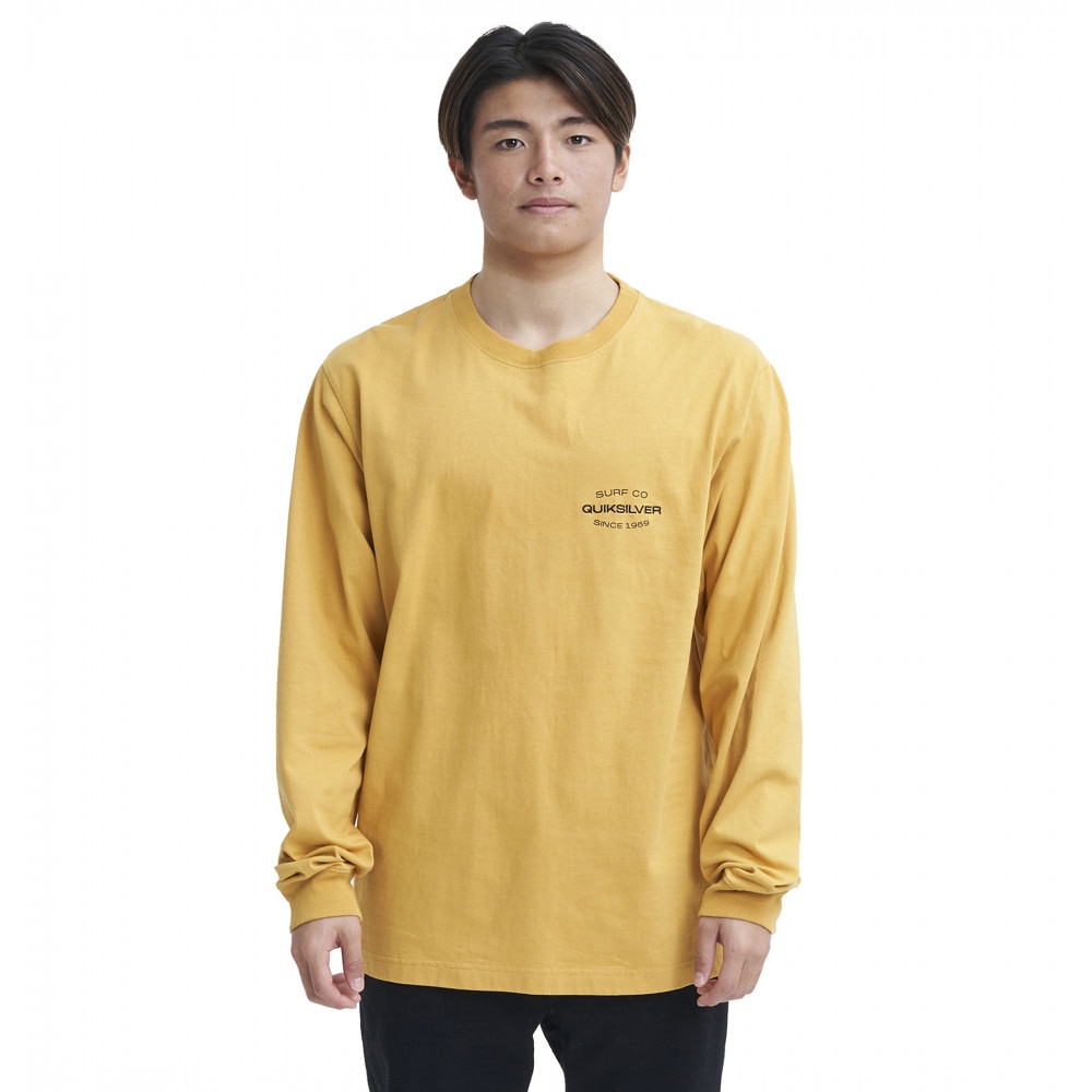 クイックシルバー（Quiksilver）（メンズ）長袖Tシャツ SURF LOCK UP 23FWQLT234038YEL