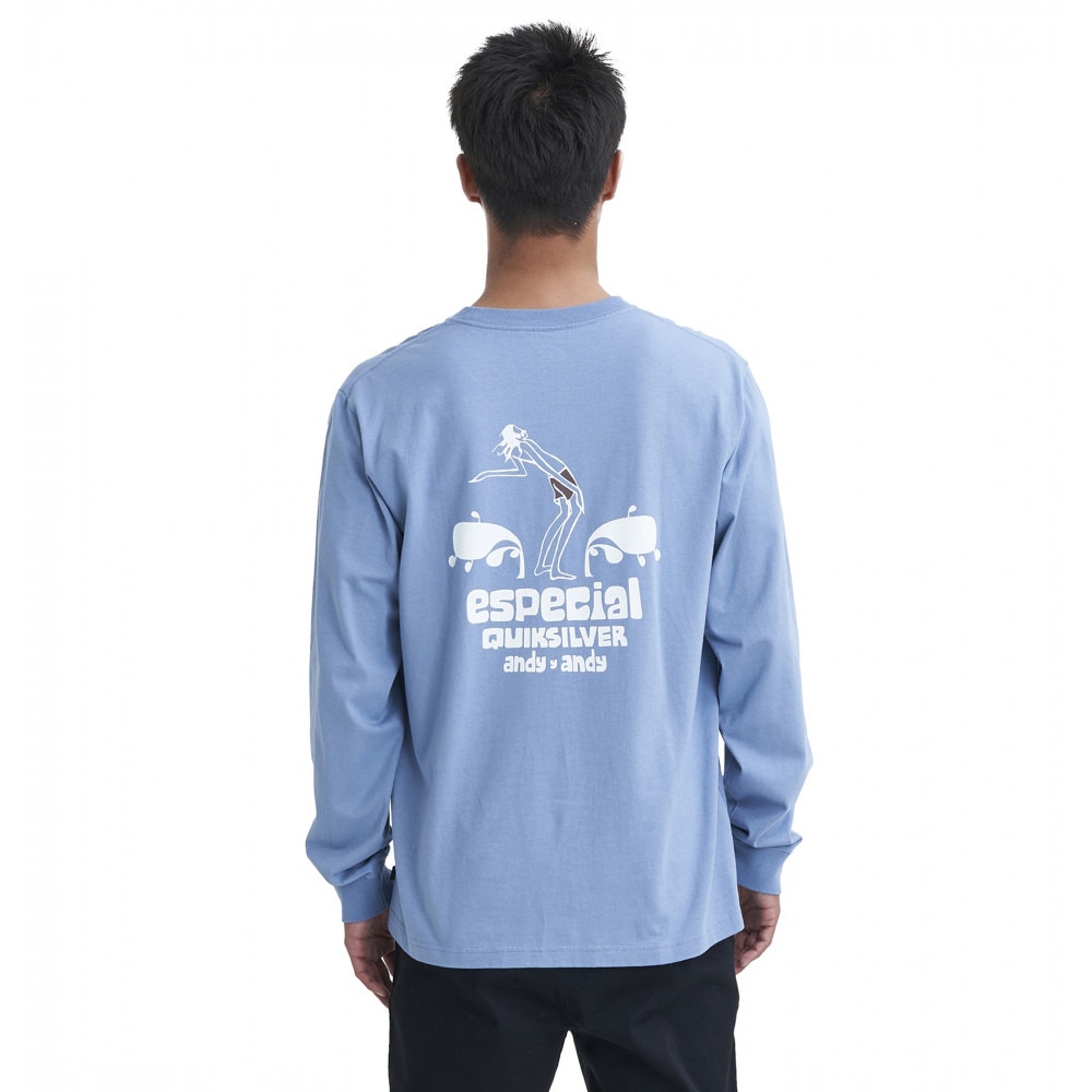 クイックシルバー（Quiksilver）（メンズ）長袖Tシャツ ANDY RIDE 23FWQLT234043BLU