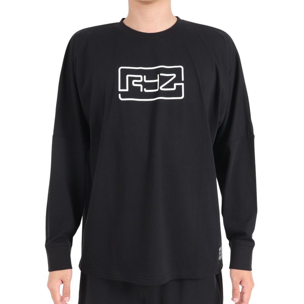 ライズ（RYZ）（メンズ）長袖Tシャツ RZ10CD23FW0011 BLK