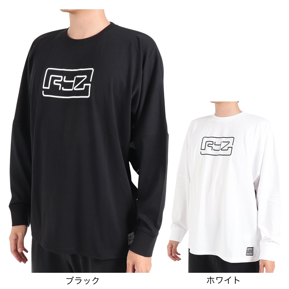ライズ（RYZ）（メンズ）長袖Tシャツ RZ10CD23FW0011 WHT