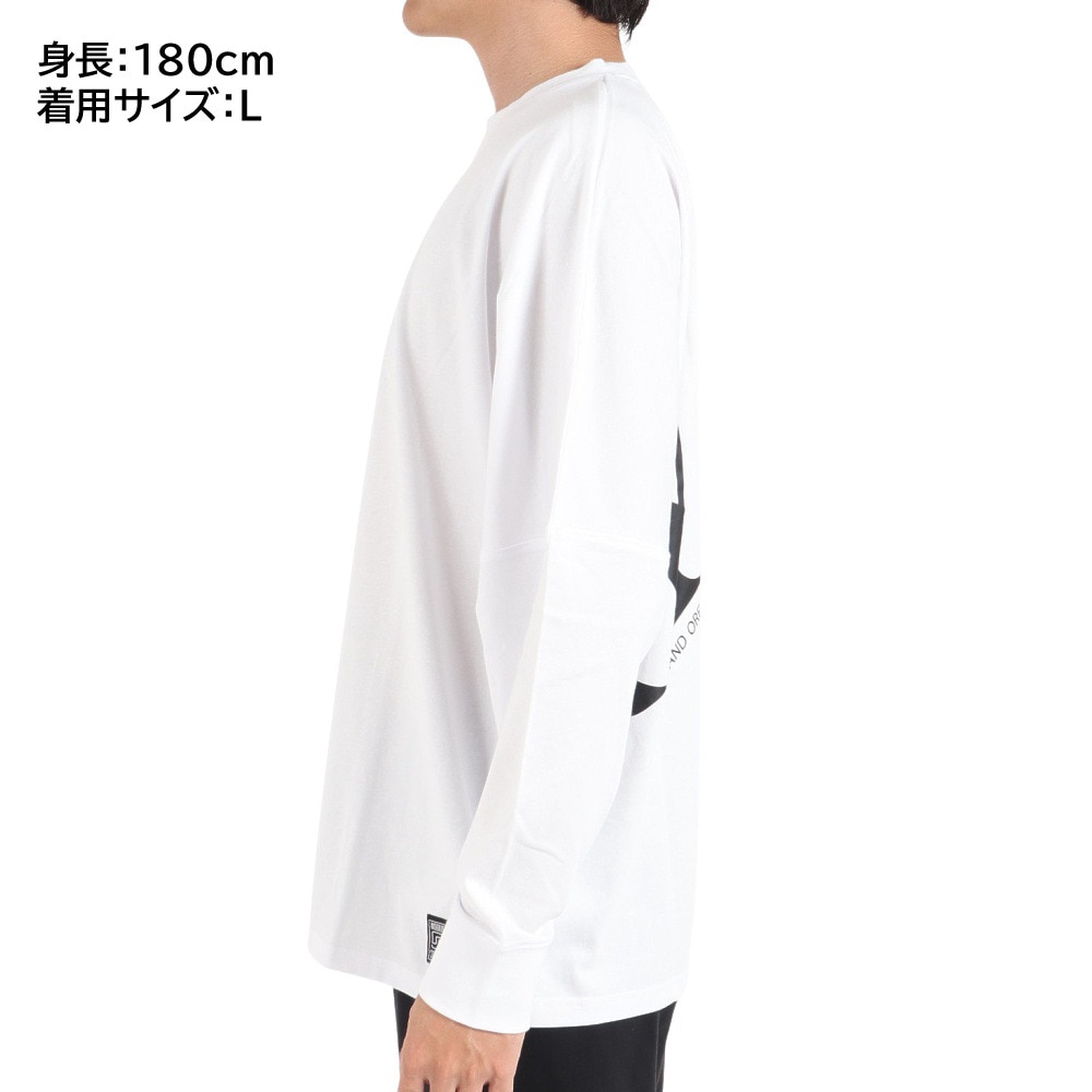 ライズ（RYZ）（メンズ）長袖Tシャツ RZ10CD23FW0011 WHT