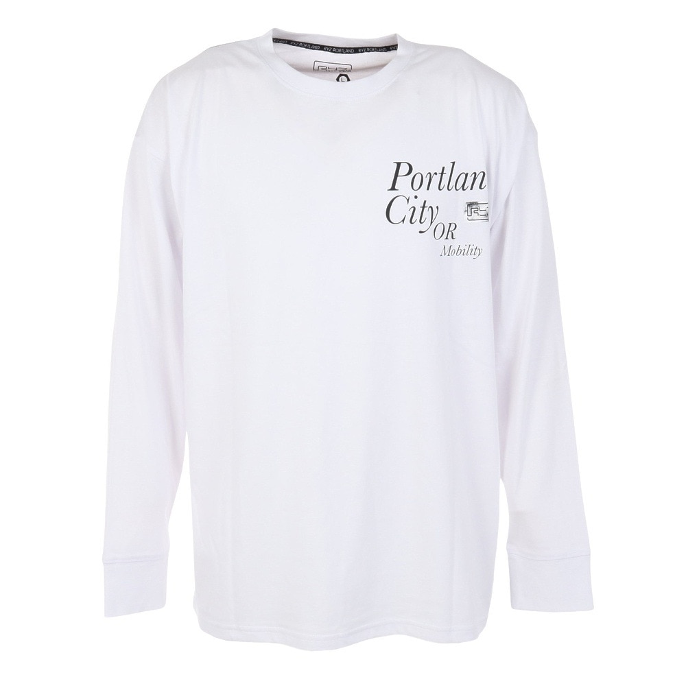 ライズ（RYZ）（メンズ）CITY 長袖Tシャツ RZ10CD23FW0012 WHT