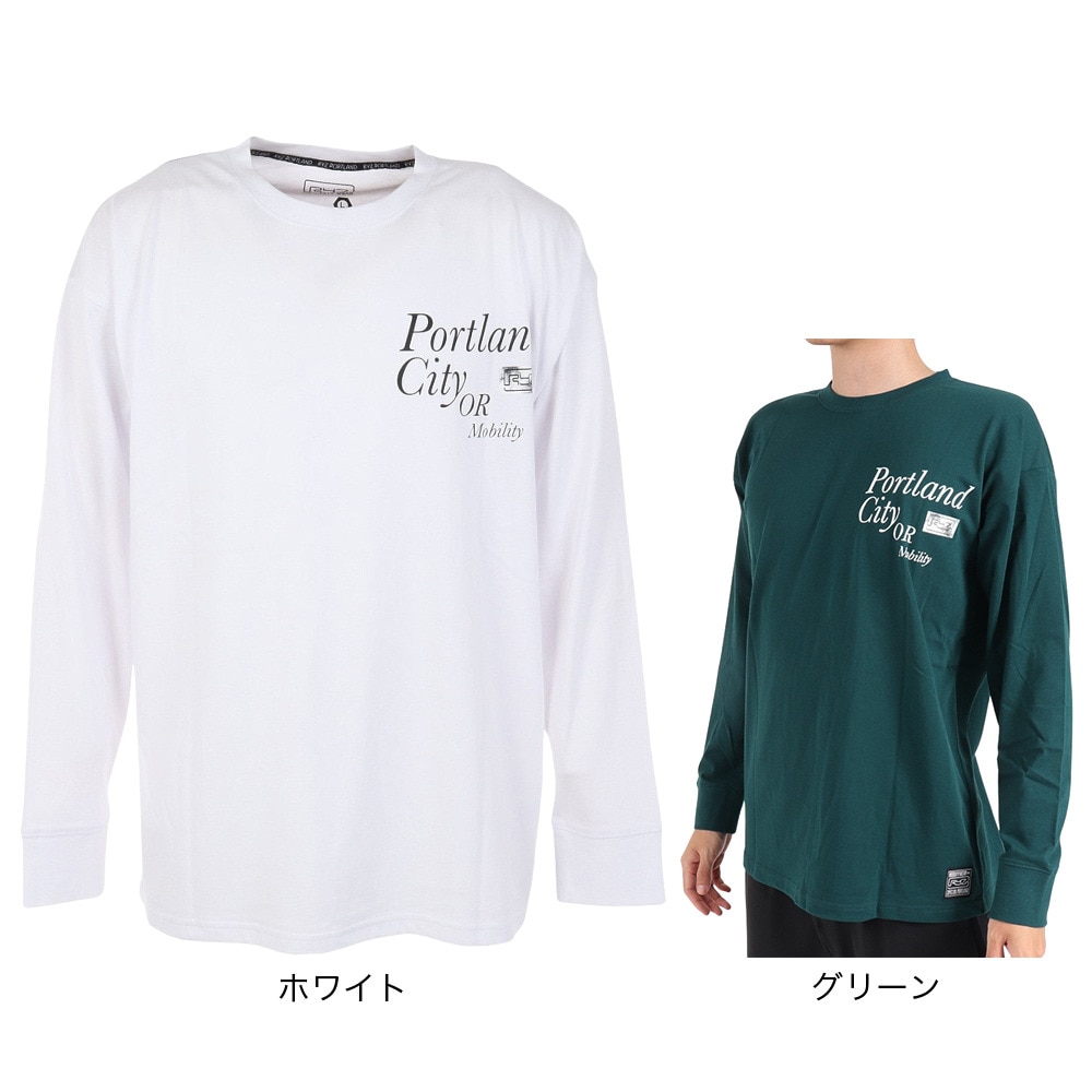 ライズ（RYZ）（メンズ）CITY 長袖Tシャツ RZ10CD23FW0012 GRN
