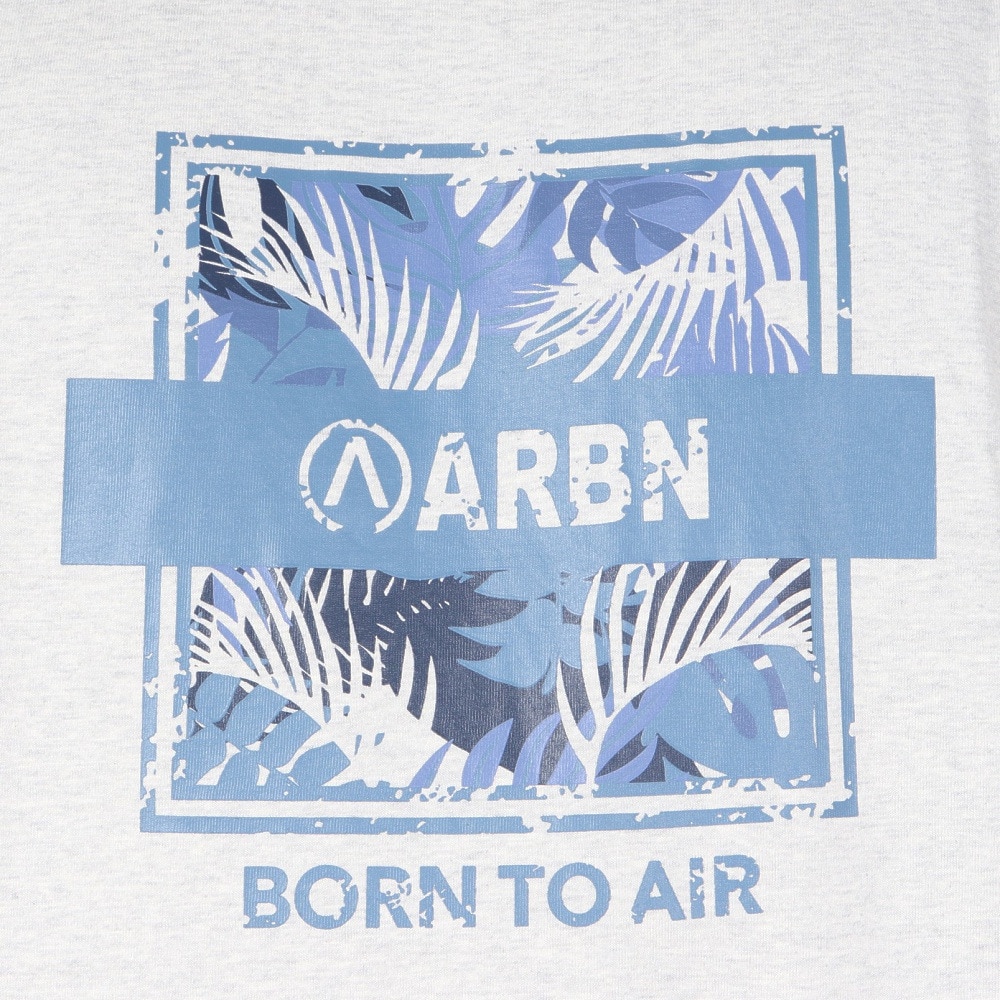 エアボーン（ARBN）（メンズ）長袖コットンTシャツ AB23FWM-APP011LGRY