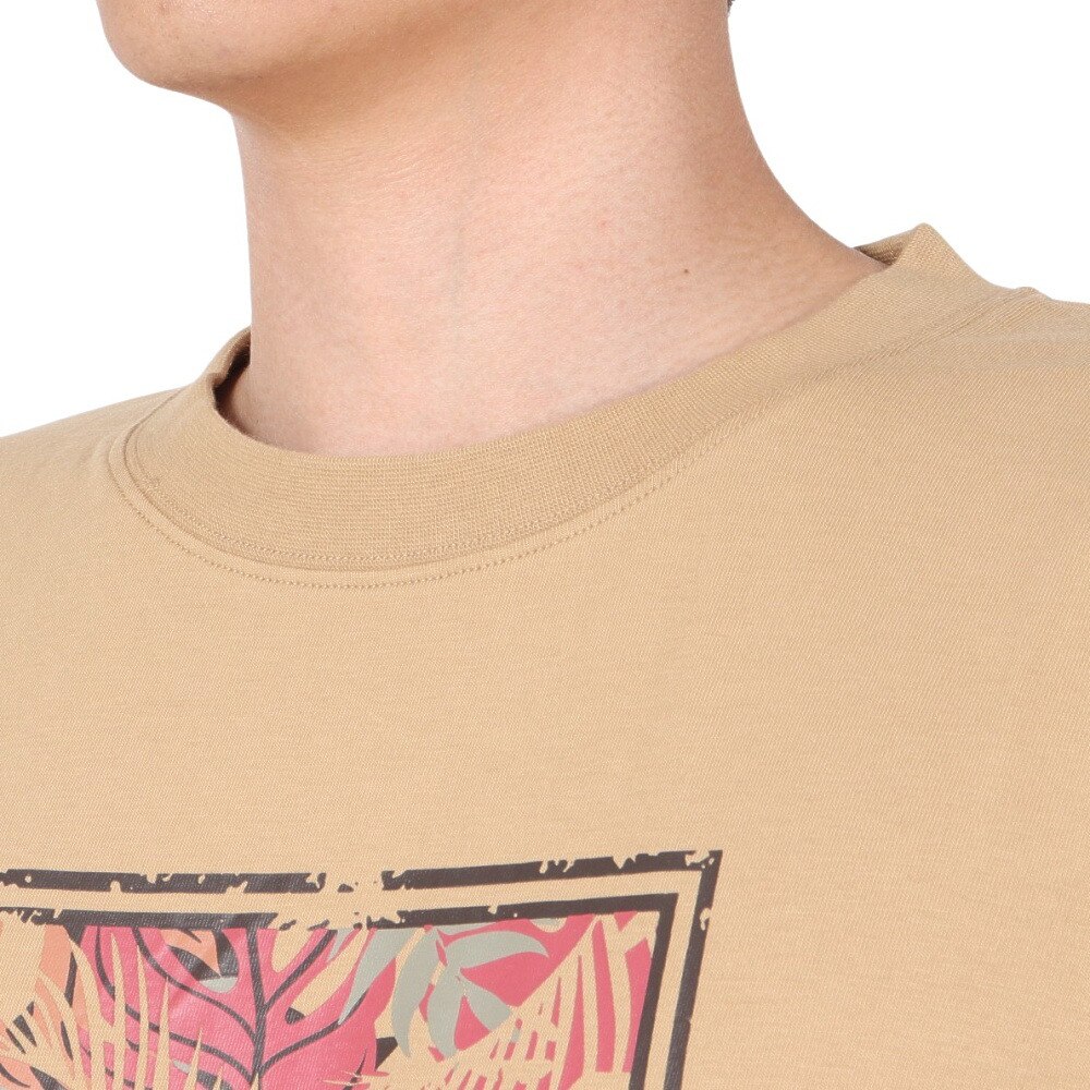 エアボーン（ARBN）（メンズ）長袖コットンTシャツ AB23FWM-APP011SBEG