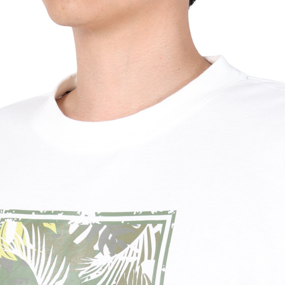 エアボーン（ARBN）（メンズ）長袖コットンTシャツ AB23FWM-APP011WHT