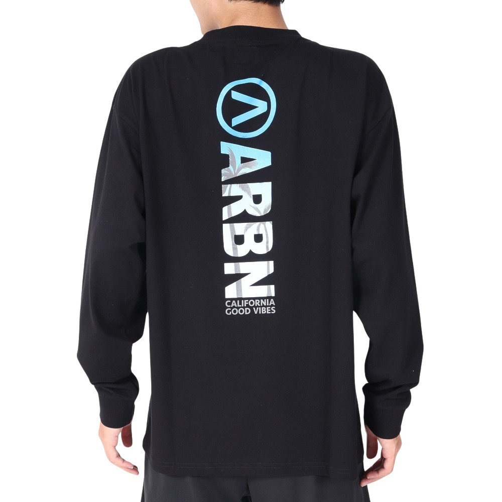 エアボーン（ARBN）（メンズ）長袖 コットン Tシャツ 03 AB23SSM-APP012BLK