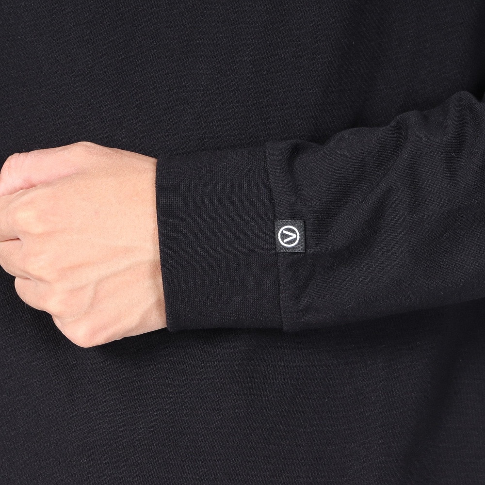 エアボーン（ARBN）（メンズ）長袖 コットン Tシャツ 03 AB23SSM-APP012BLK