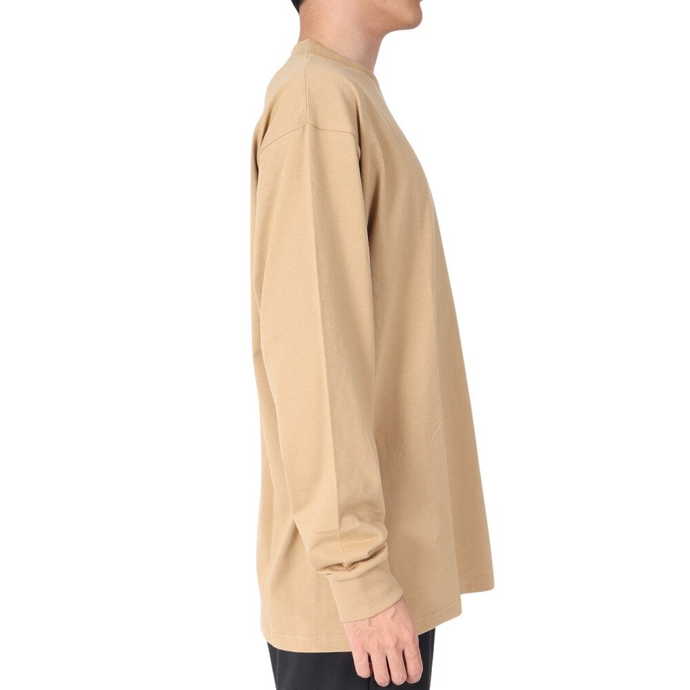 エアボーン（ARBN）（メンズ）長袖 コットン Tシャツ 03 AB23SSM-APP012SBEG