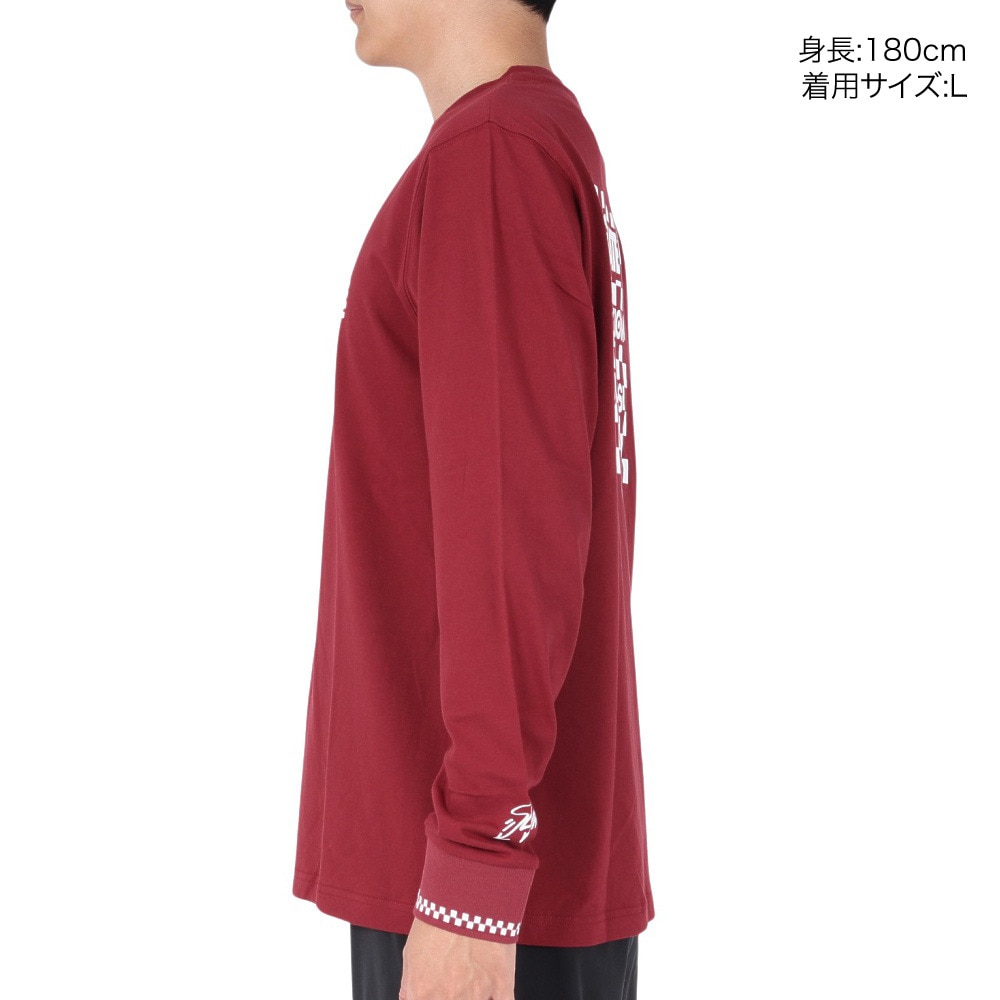 スライド（SLYDE）（メンズ）GO SKATE 長袖Tシャツ SL23FWM-APP010RED