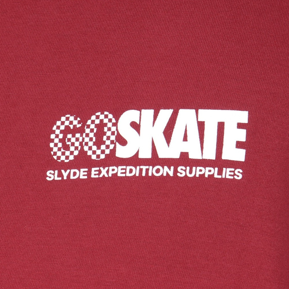 スライド（SLYDE）（メンズ）GO SKATE 長袖Tシャツ SL23FWM-APP010RED