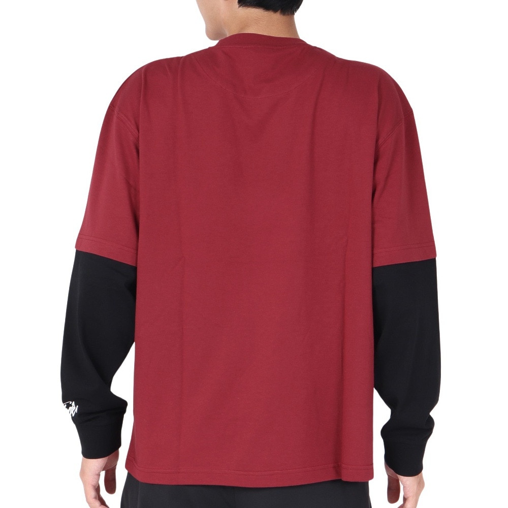 スライド（SLYDE）（メンズ）LAYERD 長袖Tシャツ SL23FWM-APP011RED