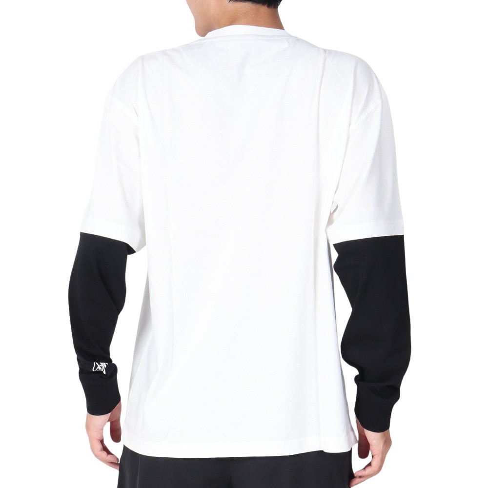 スライド（SLYDE）（メンズ）LAYERD 長袖Tシャツ SL23FWM-APP011WHT