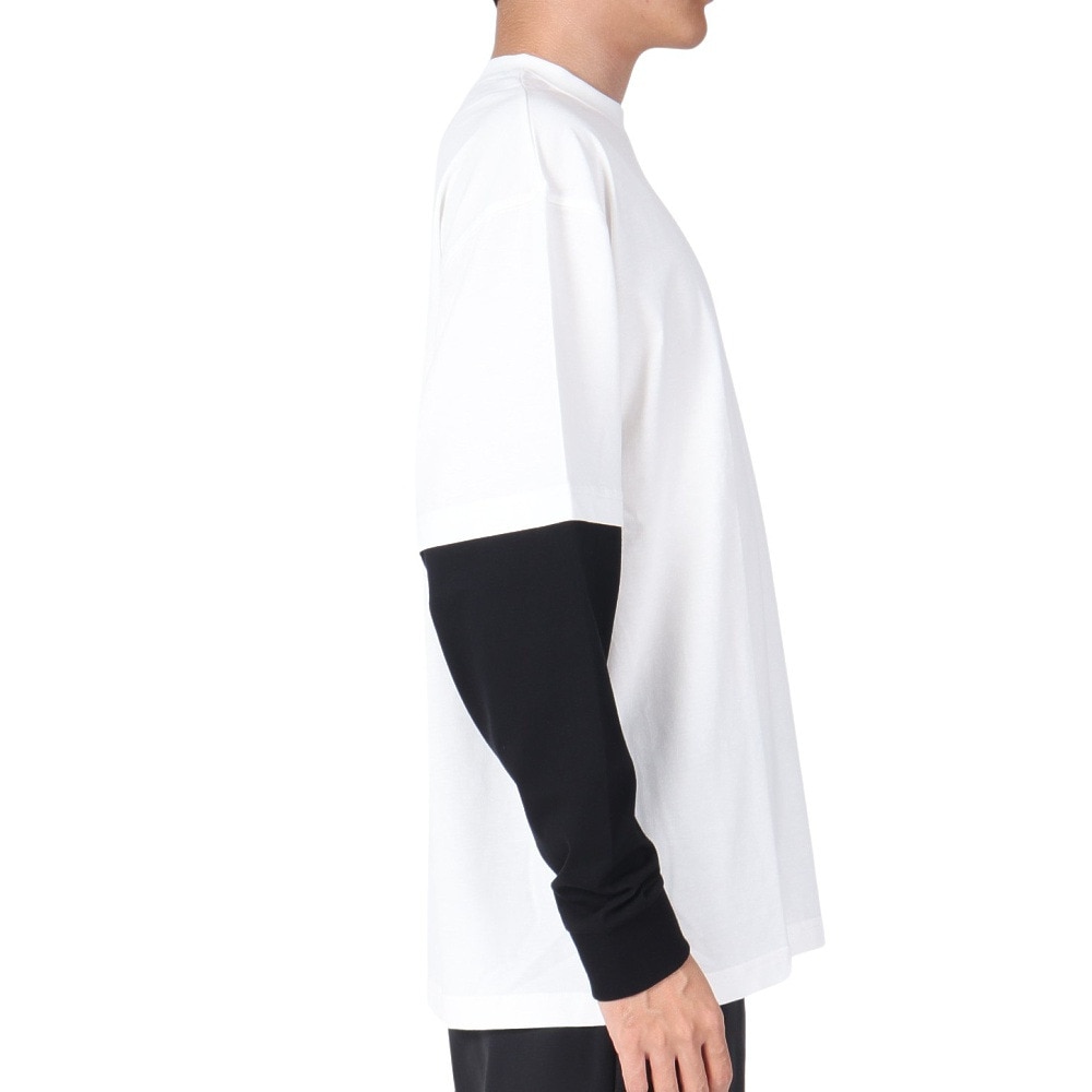 スライド（SLYDE）（メンズ）LAYERD 長袖Tシャツ SL23FWM-APP011WHT