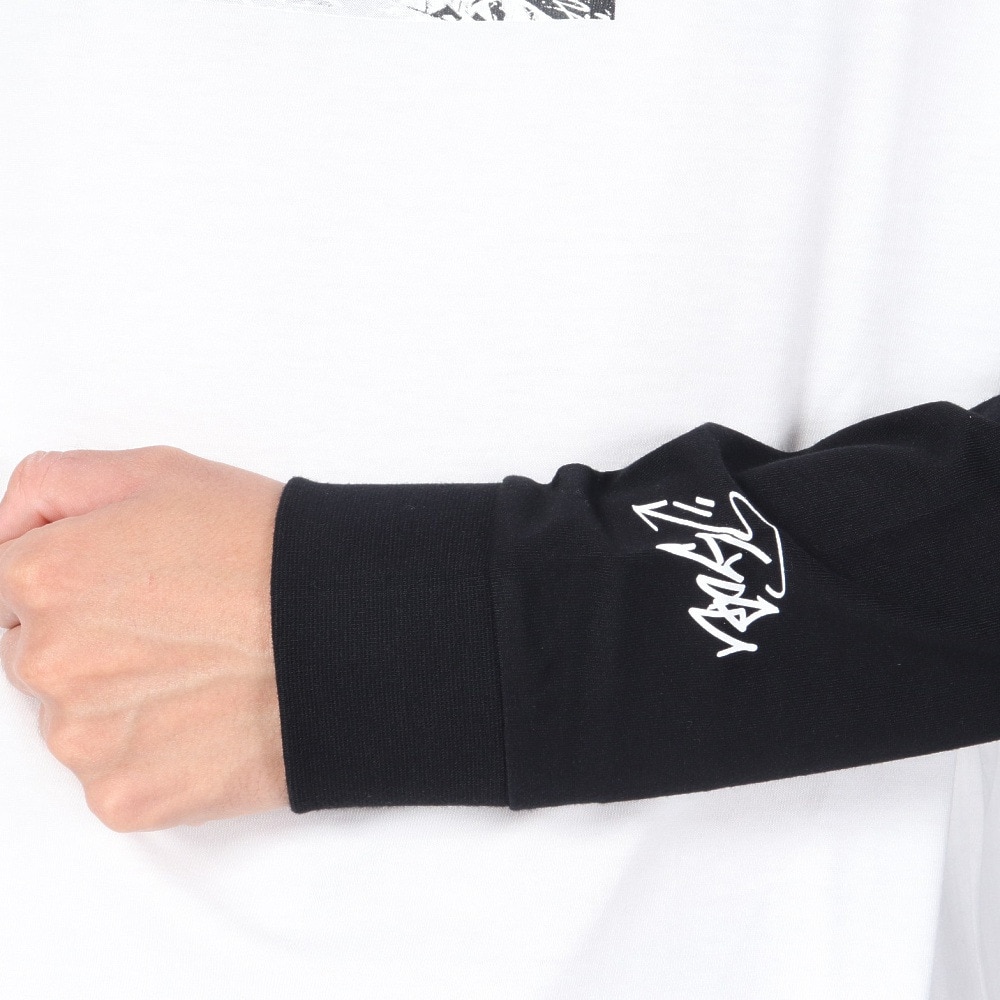 スライド（SLYDE）（メンズ）LAYERD 長袖Tシャツ SL23FWM-APP011WHT