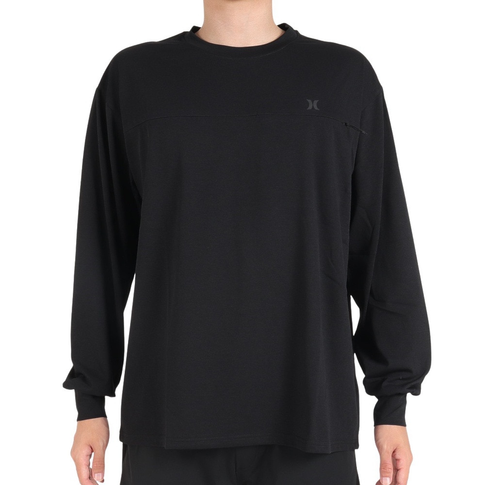 ハーレー（HURLEY）（メンズ）PHANTOM 長袖Tシャツ MLS2312009-BLK