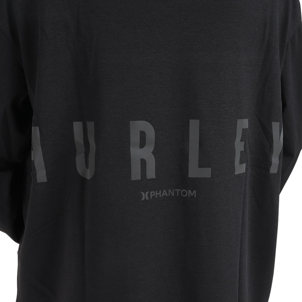 ハーレー（HURLEY）（メンズ）PHANTOM 長袖Tシャツ MLS2312009-BLK
