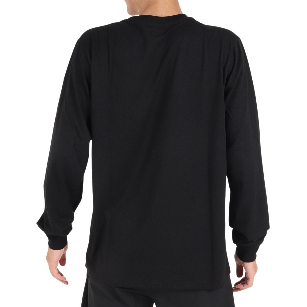ハーレー（HURLEY）（メンズ）VORTEX BOX ロゴ 長袖Tシャツ MLS2312011-BLK