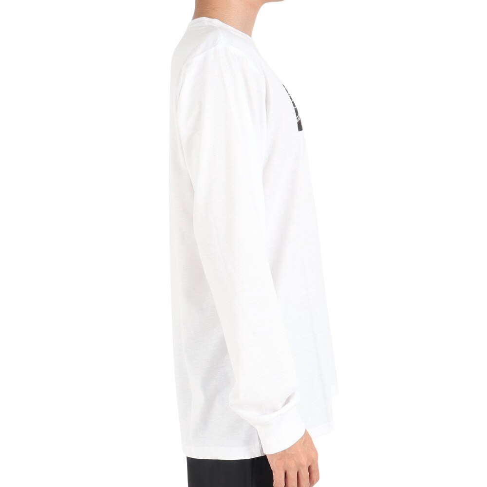 ハーレー（HURLEY）（メンズ）VORTEX BOX ロゴ 長袖Tシャツ MLS2312011-WHT