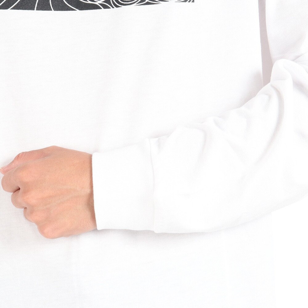 ハーレー（HURLEY）（メンズ）VORTEX BOX ロゴ 長袖Tシャツ MLS2312011-WHT