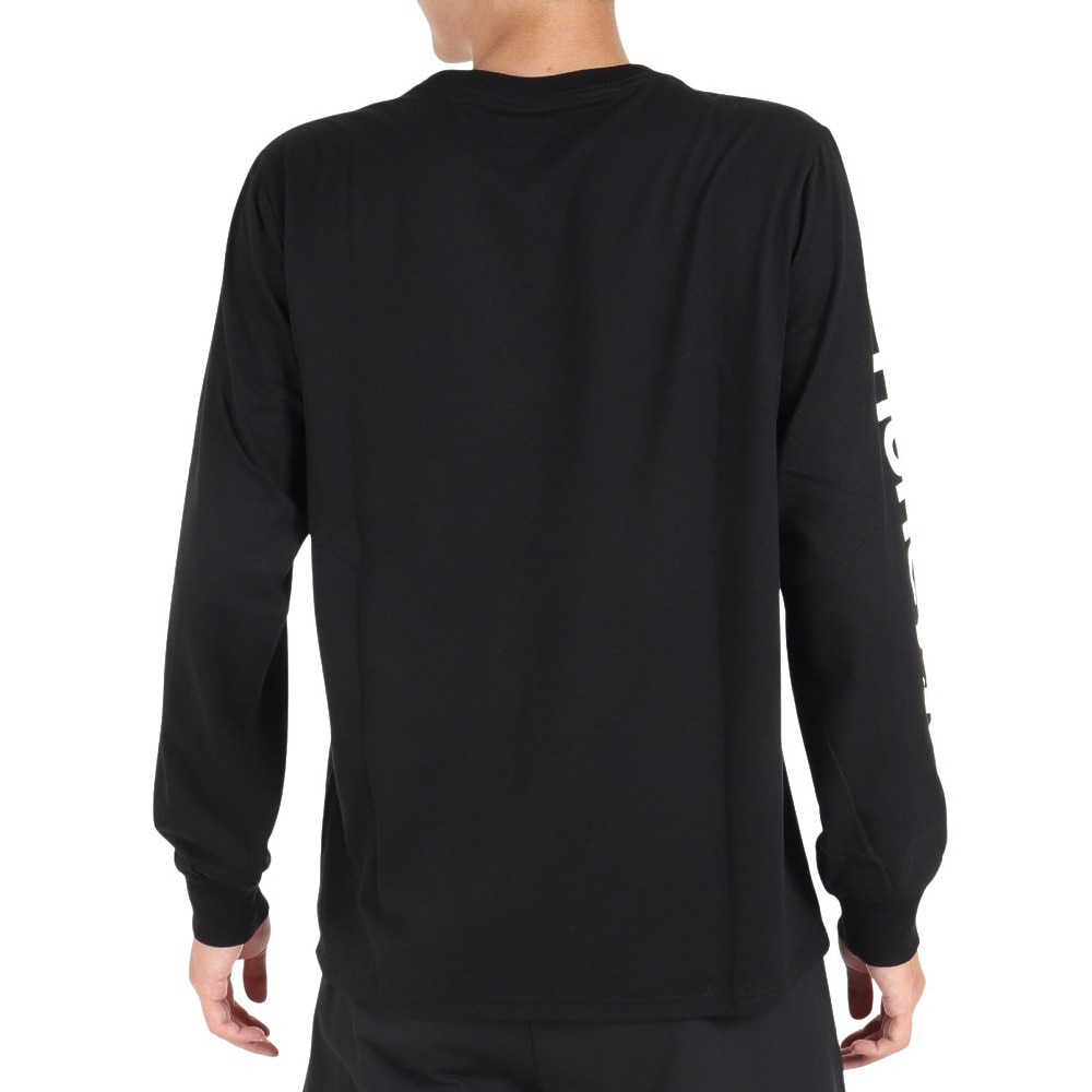 ハーレー（HURLEY）（メンズ）カットソー 長袖 ブラック 黒 SLEEVE LOGO 長袖Tシャツ MLS2312031-BLK