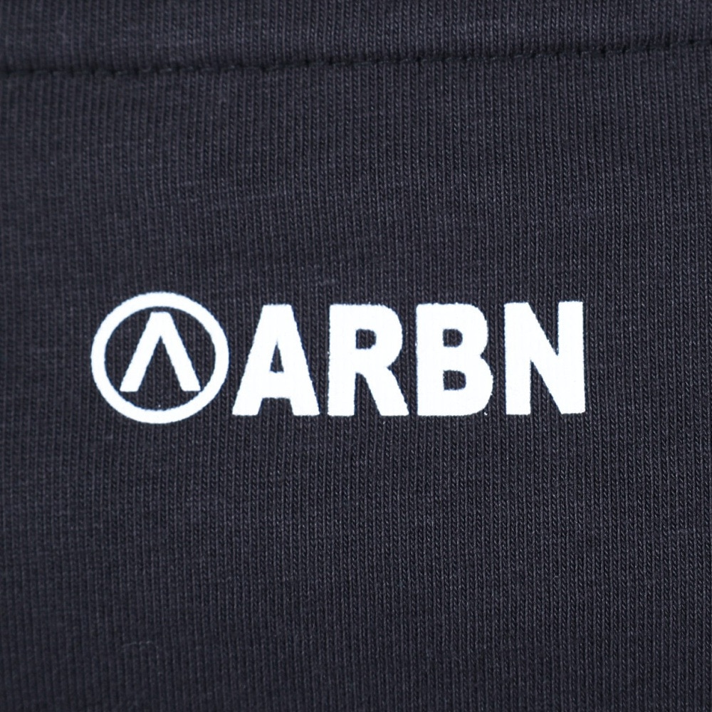 エアボーン（ARBN）（メンズ）長袖コットンTシャツ 01 AB2024SSMAPP091BLK